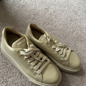 Prada  Beige Sneakers